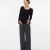 Broek met losse pasvorm
