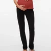 Broek met normale pasvorm en hoge taille