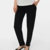 Broek met normale pasvorm en hoge taille