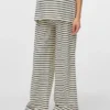 Broek met normale pasvorm en hoge taille