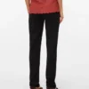 Broek met normale pasvorm en hoge taille