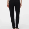 Broek met normale pasvorm en hoge taille