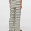 Broek met normale pasvorm en hoge taille