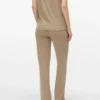 Broek met normale pasvorm en hoge taille