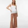 Broek met normale pasvorm en hoge taille