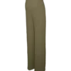 Broek met uitlopende pijpen en hoge taille