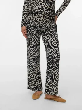 Broek met wijde pijpen