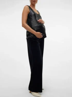 Broek met wijde pijpen
