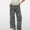 Broek met wijde pijpen