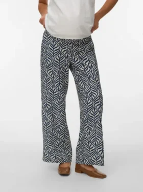 Broek met wijde pijpen