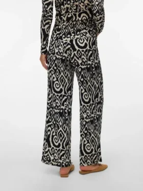 Broek met wijde pijpen