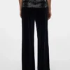 Broek met wijde pijpen