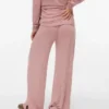 Broek met wijde pijpen