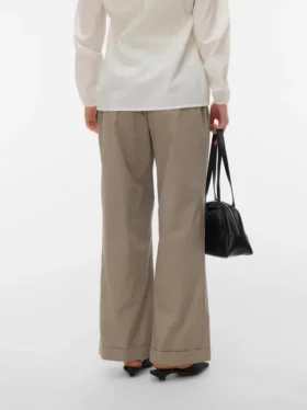 Broek met wijde pijpen