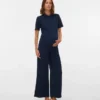 Broek met wijde pijpen