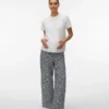 Broek met wijde pijpen