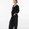 Broek met wijde pijpen