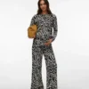 Broek met wijde pijpen