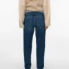 Jeans met normale pasvorm en middelhoge taille