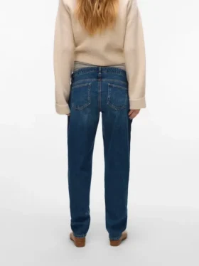 Jeans met normale pasvorm en middelhoge taille