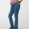 Jeans met uitlopende pijpen