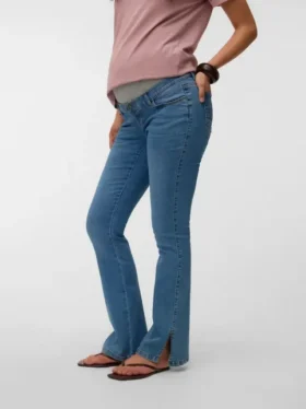 Jeans met uitlopende pijpen