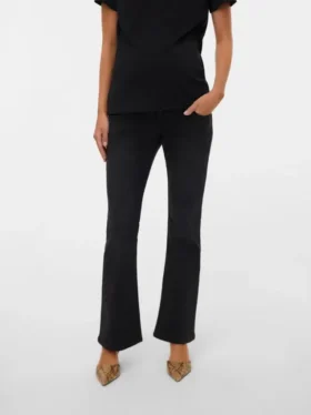 Jeans met uitlopende pijpen