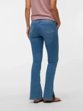 Jeans met uitlopende pijpen