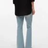 Jeans met uitlopende pijpen