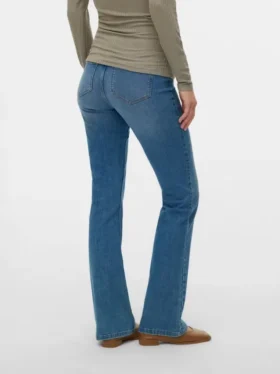 Jeans met uitlopende pijpen