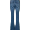 Jeans met uitlopende pijpen