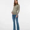 Jeans met uitlopende pijpen