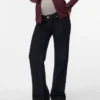 Jeans met wijde pijpen
