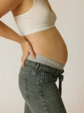 Jeans met wijde pijpen