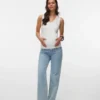 Jeans met wijde pijpen