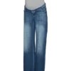 Jeans met wijde pijpen en middelhoge taille
