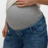 Jeans met wijde pijpen en middelhoge taille