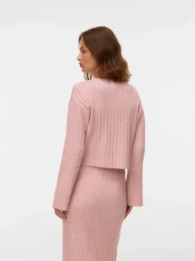 Korte pullover met ronde hals