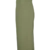 Lange rok met hoge taille