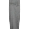 Midi-rok met hoge taille