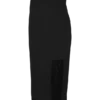 Midi-rok met hoge taille