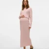Midi-rok met hoge taille