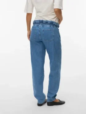 Mom Fit-jeans met lage taille
