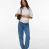 Mom Fit-jeans met lage taille