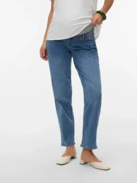 Mom-fit jeans met middelhoge taille