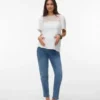 Mom-fit jeans met middelhoge taille
