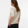 Pullover met normale pasvorm, ronde hals en geribde manchetten