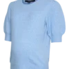 Pullover met normale pasvorm, ronde hals en geribde manchetten
