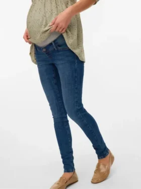 Slim Fit-Jeans met lage taille