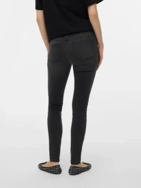 Slim Fit-Jeans met middelhoge taille